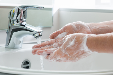 good hand washing